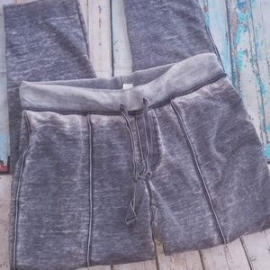 Green Tea Burnout Capris